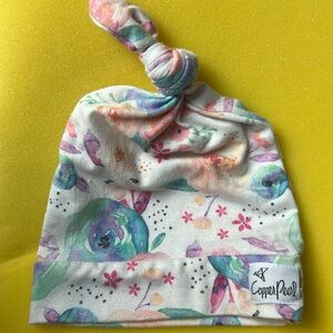 Copper Pearl baby beanie